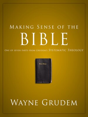 cover image of Making Sense of the Bible